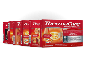 ThermaCare Produktlinie Wärmepflaster bei Muskelbeschwerden