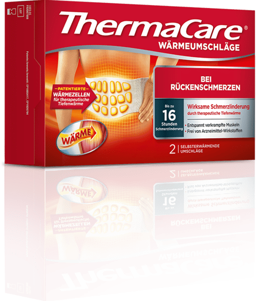 Produktbild ThermaCare® Wärmeumschläge für den unteren Rücken